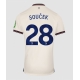 West Ham United Tomas Soucek #28 Gostujuci Dres 2025-26 Kratak Rukav